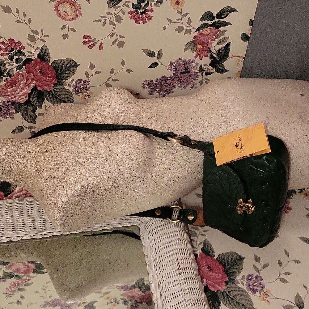 Patricia Nash Micaela soft green rosetool - Picture 8 of 8